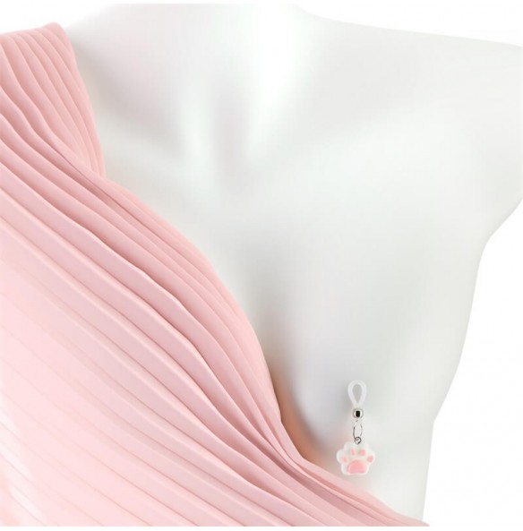 MizzZee - Kitty Paw Nipple Clamps (Pink) MizzZee - Kitty Paw Nipple Clamps (Pink)